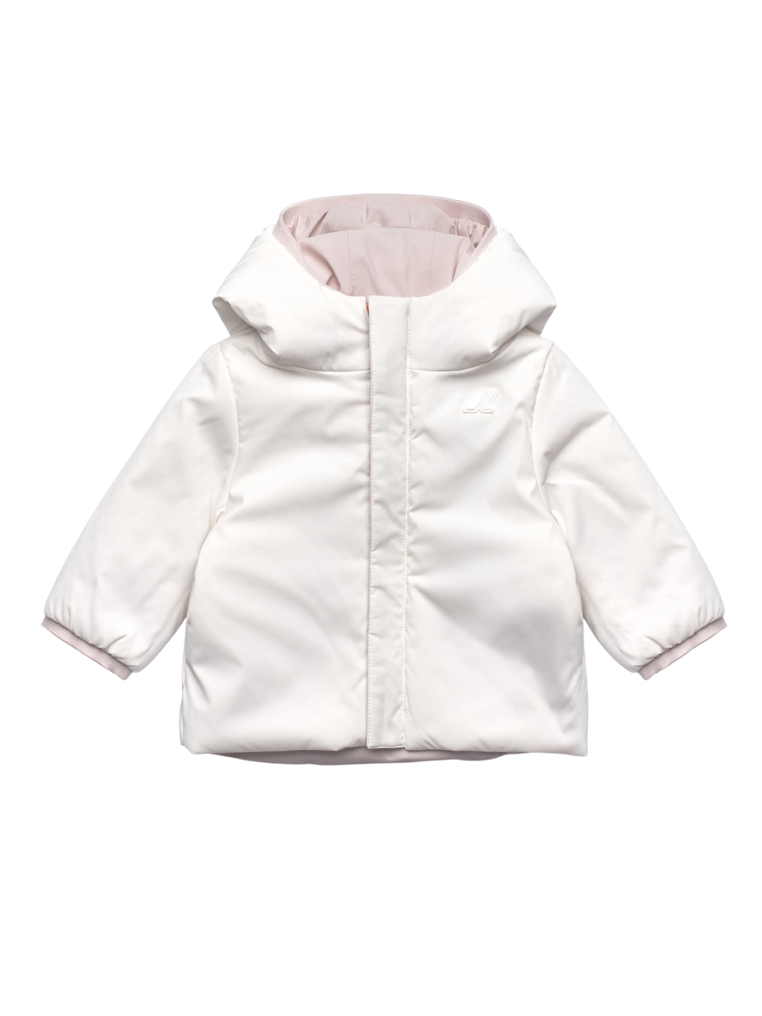 K-Way piumino neonata con cappuccio rosa K71338W B3E K-WAY