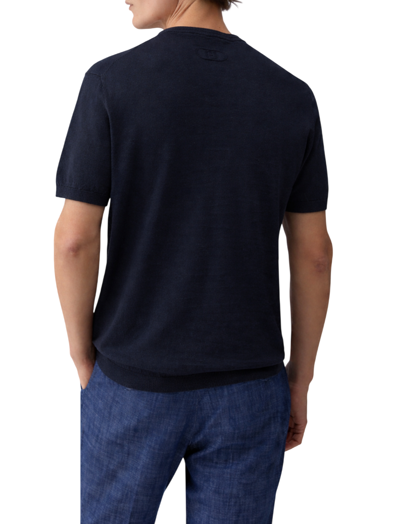 Liu Jo maglia manica corta basic uomo blu QA6135MA08S 94013 LIU JO