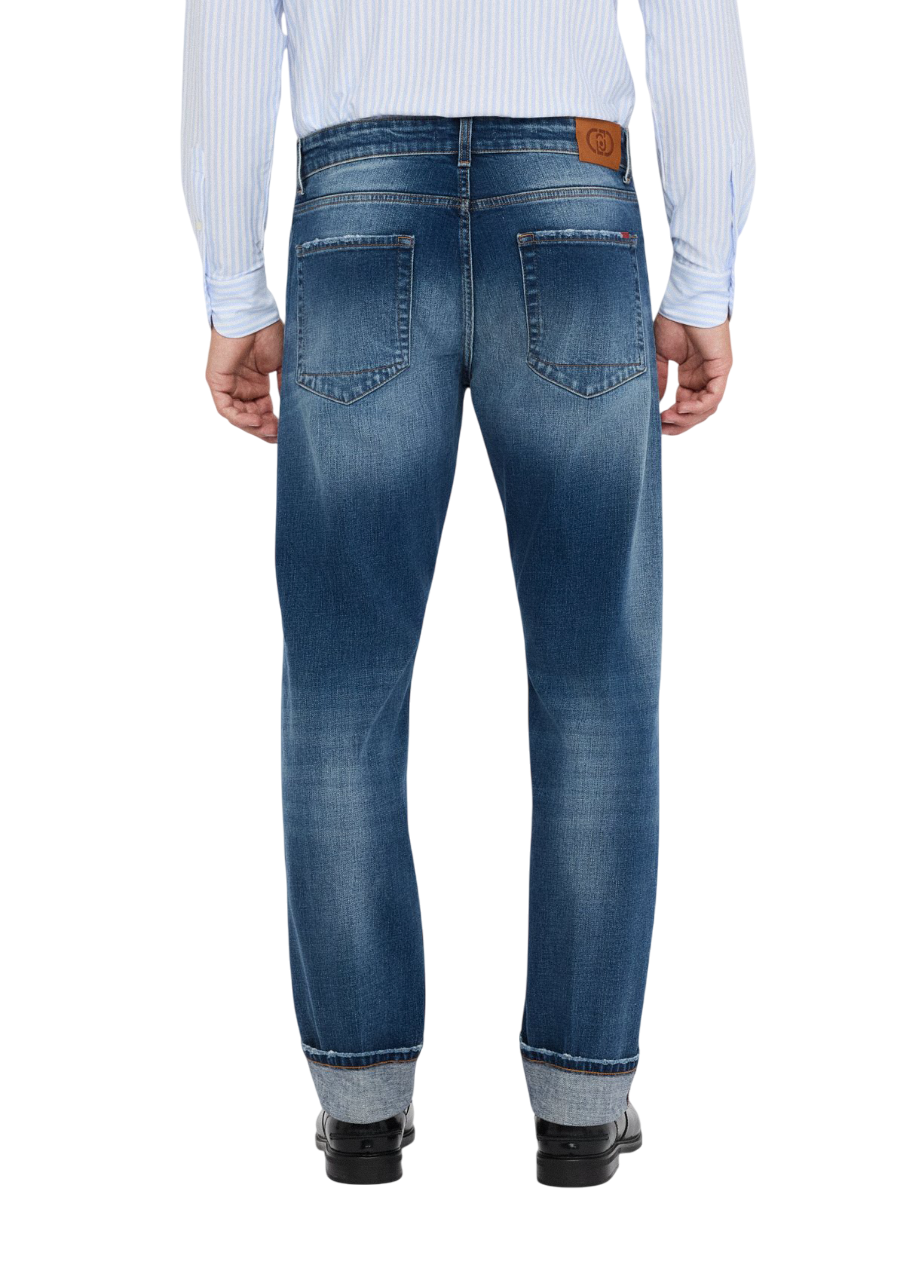 Liu Jo jeans uomo slim fit lavaggio blu medio QF5286DS074 78930 LIU JO