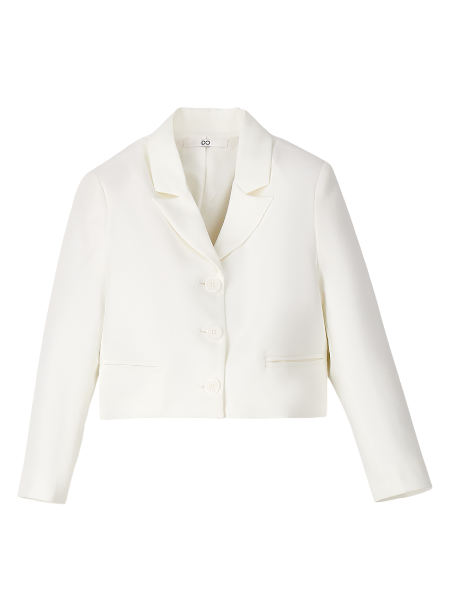 iDo giacca blazer crop bambina panna 4G762 0112 iDO