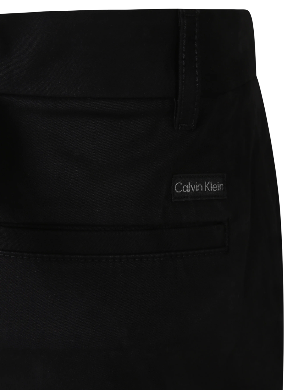 Calvin Klein Jeans pantaloni bambino in cotone nero IB0IB02093 BEH Calvin Klein Jeans