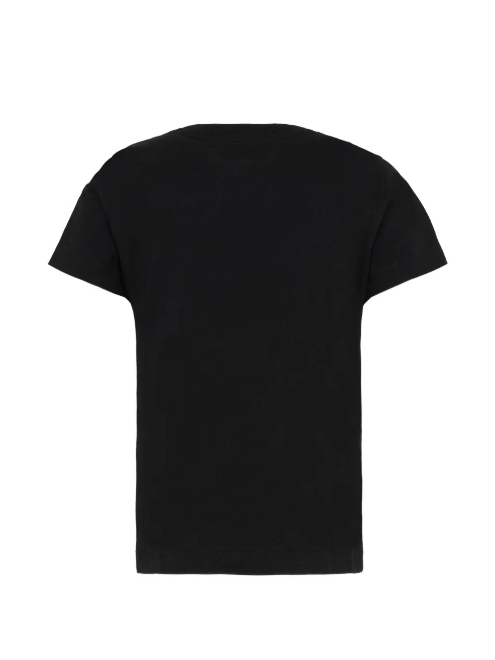 Moschino T-shirt manica corta bambino con logo nero HUM05U-LBA10 60100 MOSCHINO