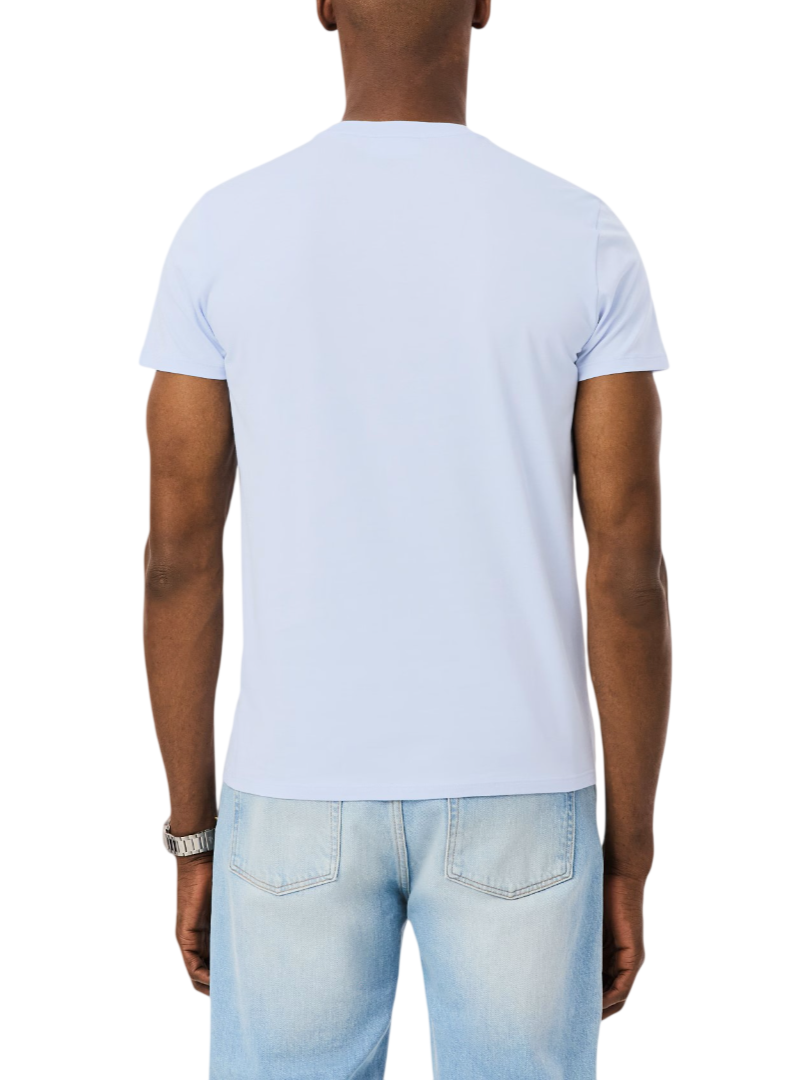 Lacoste T-shirt manica corta in cotone Pima color lavanda TH6709 J2G LACOSTE