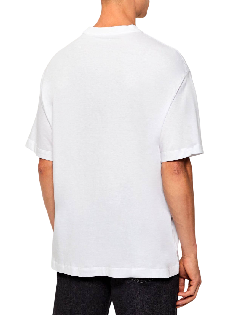 Calvin Klein Jeans T-shirt manica corta uomo bianco LV04RC856G YAA Calvin Klein Jeans