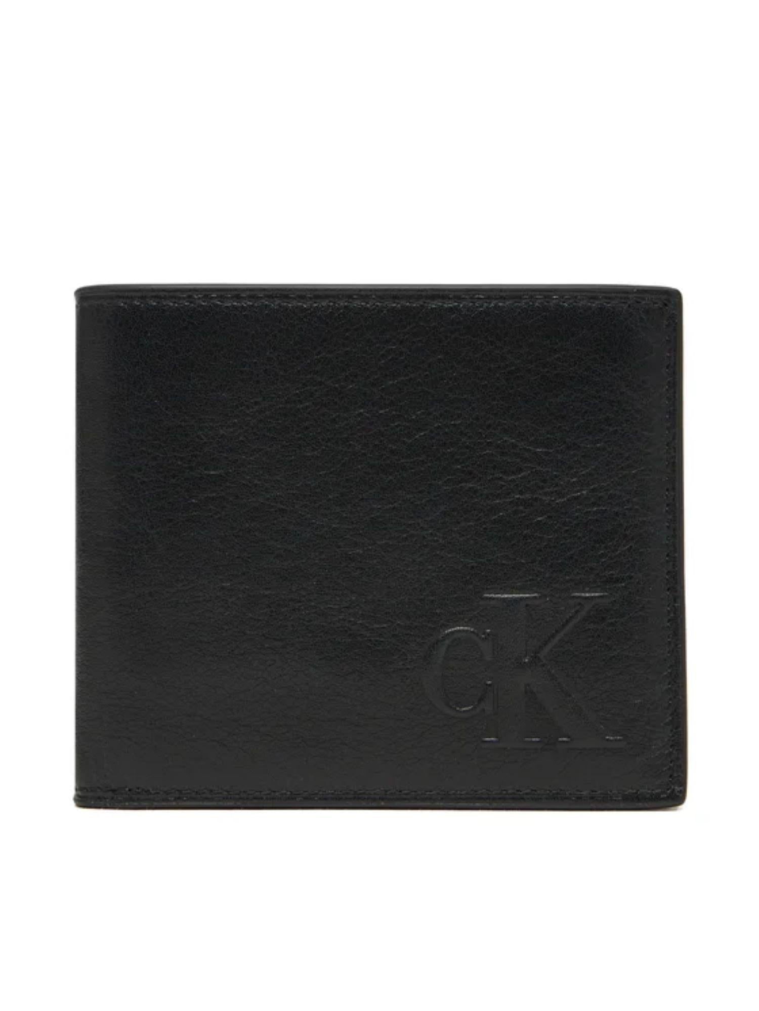 Calvin Klein portafogli uomo in pelle nero LV04G1072G UB1 Calvin Klein Accessori