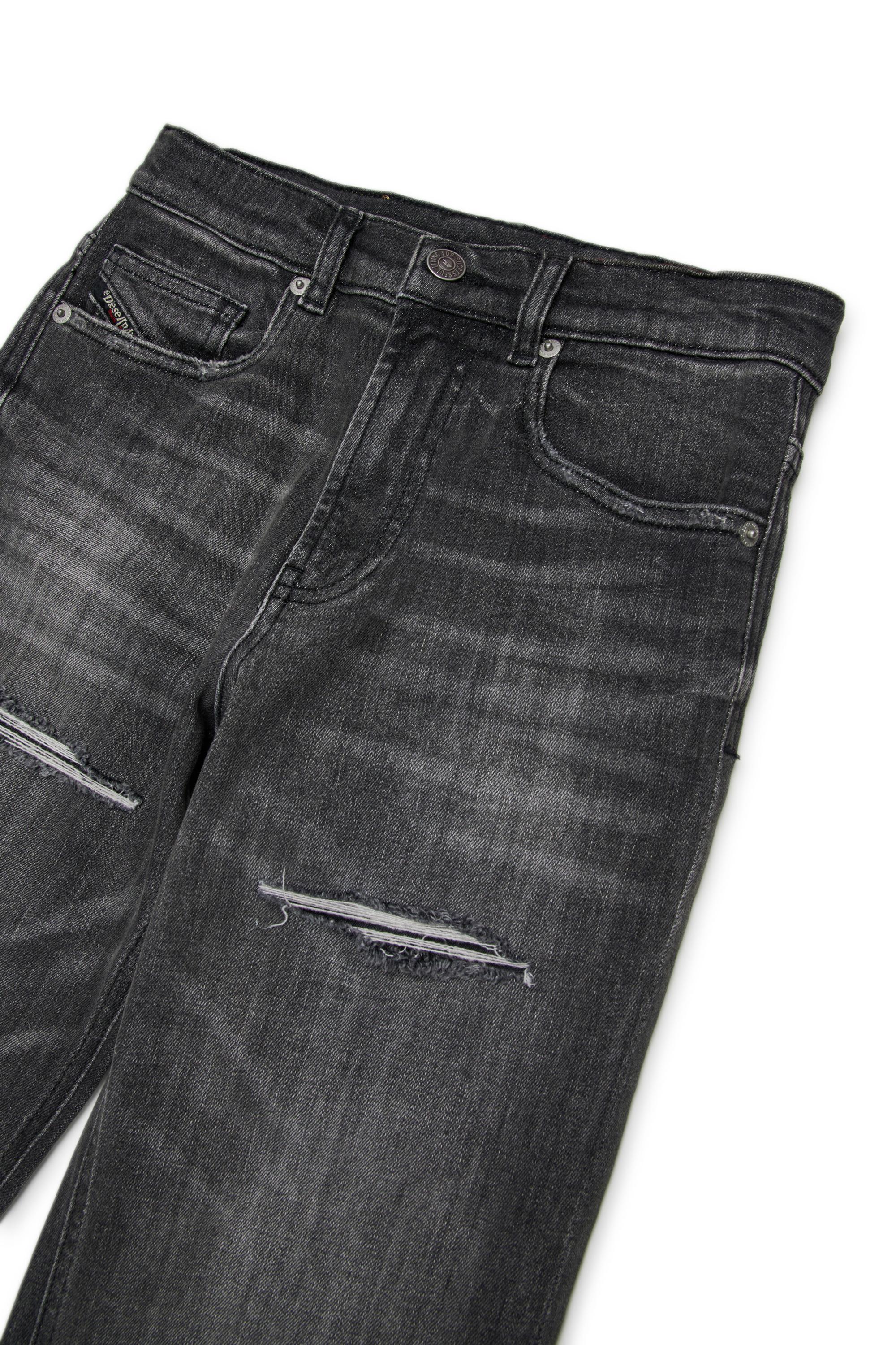 Diesel jeans bambino gamba dritta lavaggio grigio J02344-KXBQR K02 DIESEL