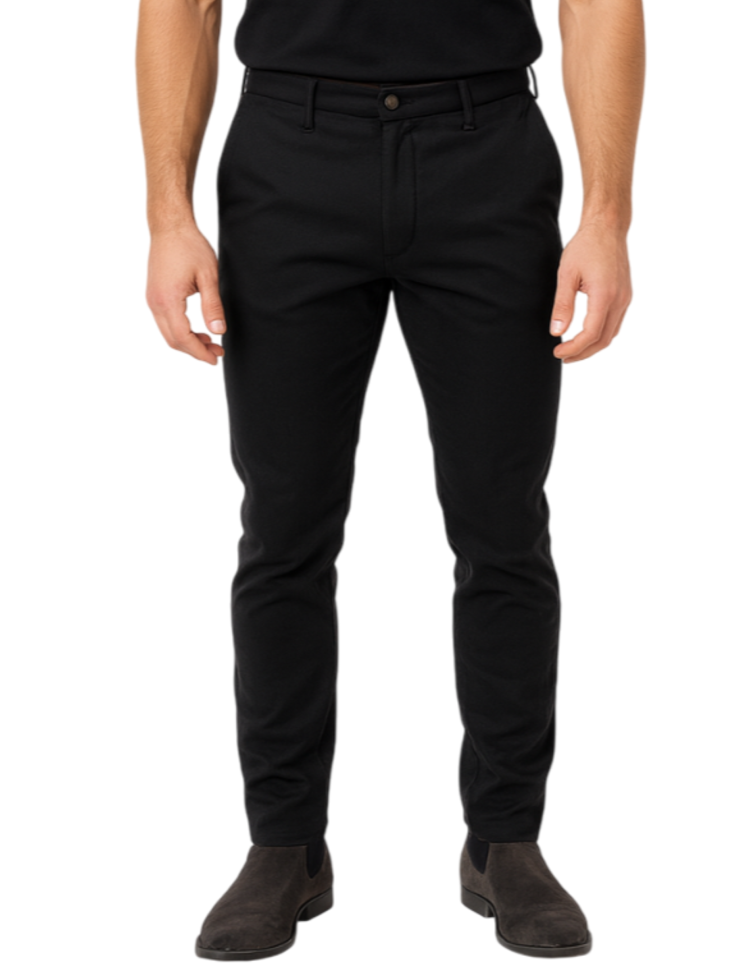 Rar pantaloni uomo slim nero NESTA-126032 NERO RAR