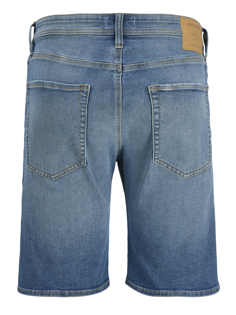 Jack&Jones bermuda uomo in denim stretch lavaggio medio 12290839 AT999 JACK&JONES