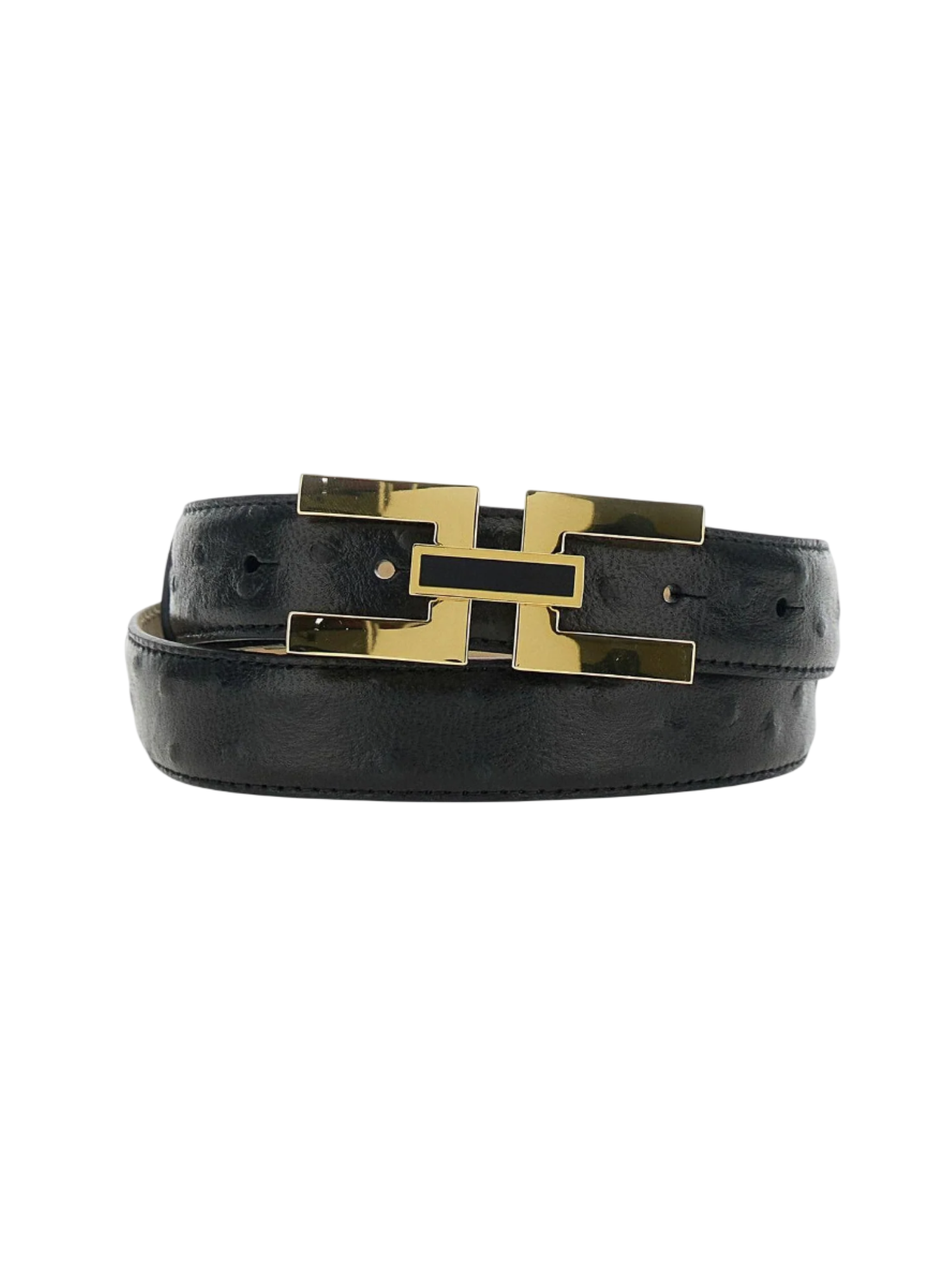 Elisabetta Franchi cintura in pelle con logo h2,5 nero oro<BR/><BR/><BR/><BR/><BR/><BR/><BR/><BR/><BR/><BR/>Elisabetta Franchi cintura <BR/><BR/> CT25S62 110 ELISABETTA FRANCHI