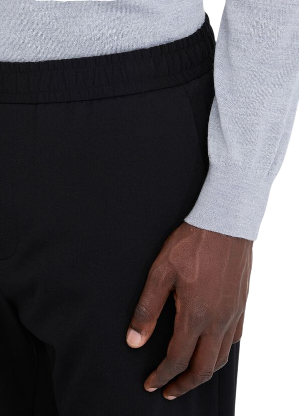 Liu Jo pantaloni joggers uomo con coulisse nero QXX081J4776 22222 LIU JO