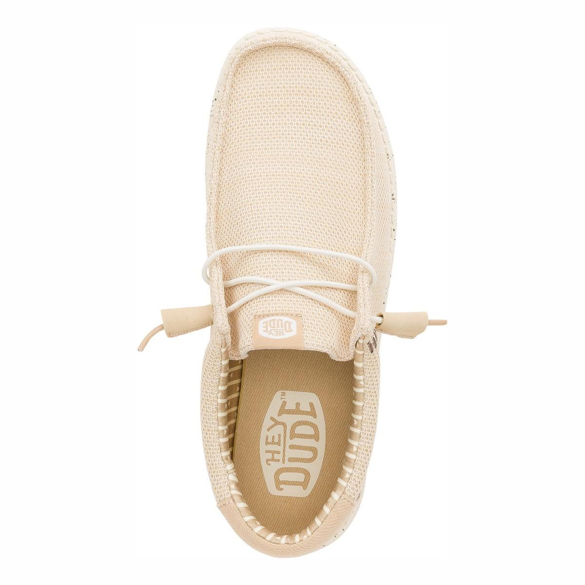 Hey Dude mocassini uomo Wally Stretch Sox beige 41898 0LZ HEY DUDE