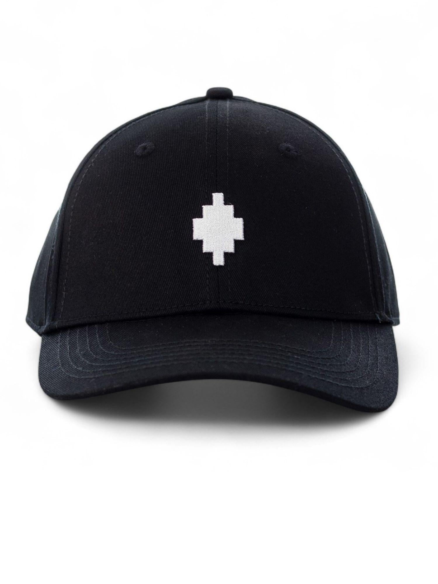 County of Milan cappello con visiera uomo con logo nero COMAF250182 NERO-BIANCO COUNTY OF MILAN