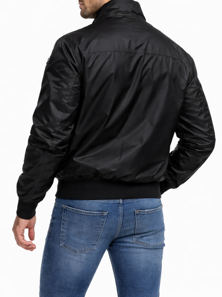 Blauer giubbino uomo Duxbury in nylon nero 26SBLUC11028-007462 999 BLAUER