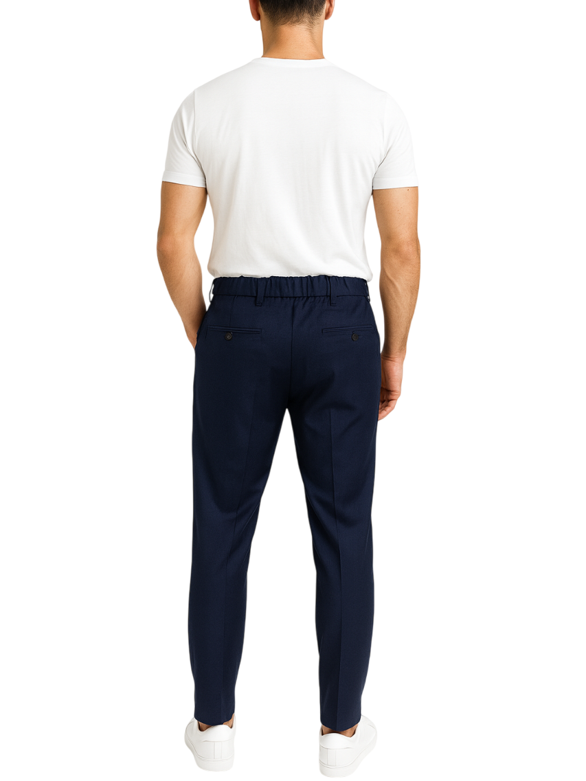 Rar pantaloni uomo Desica slim blu DESICA-126004 BLUE NAVY RAR