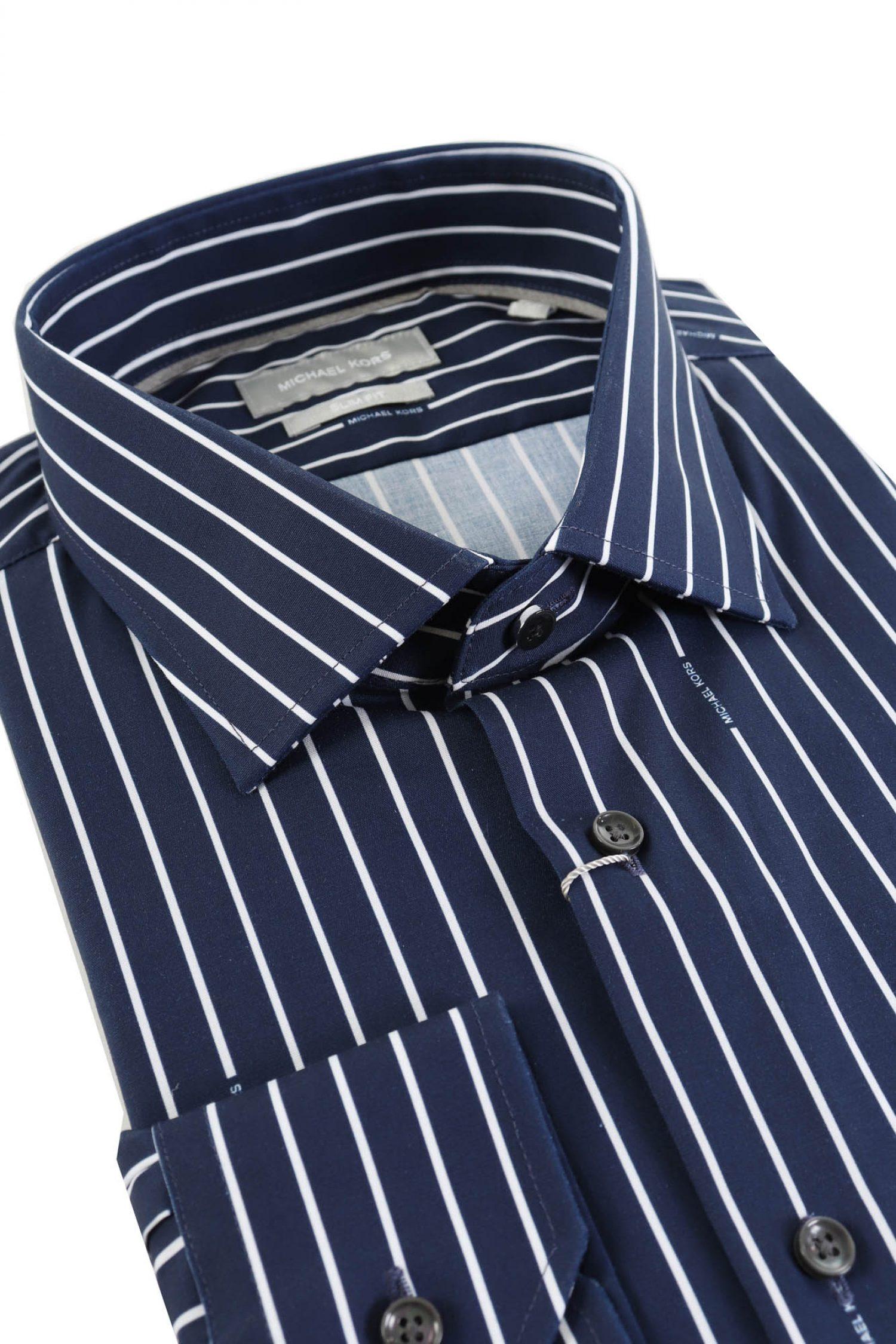 MICHAEL KORS Camicia Uomo BLU MK0DS01157 M411 MICHAEL KORS