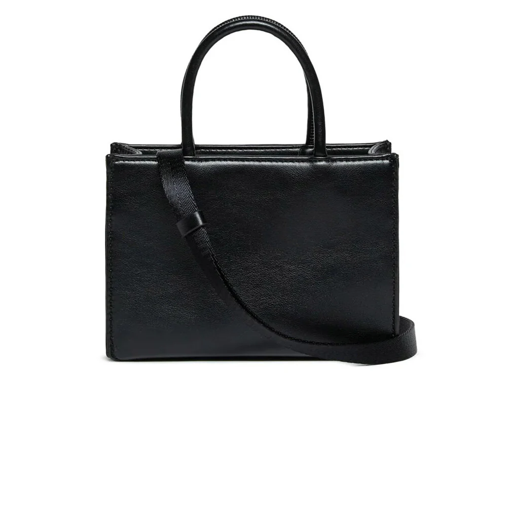 Diesel borsa in ecopelle con logo nero J02529-P8073 T8013 DIESEL