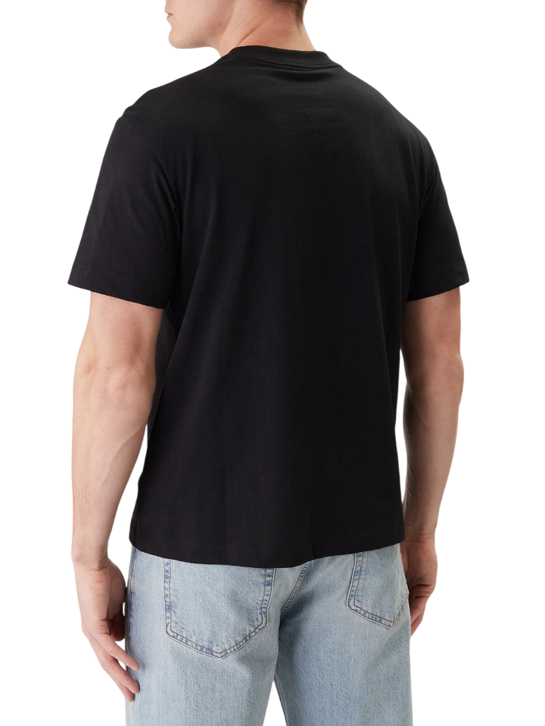 Calvin Klein Jeans T-shirt manica corta con taschino nero LV04RF280G UB1 Calvin Klein Jeans
