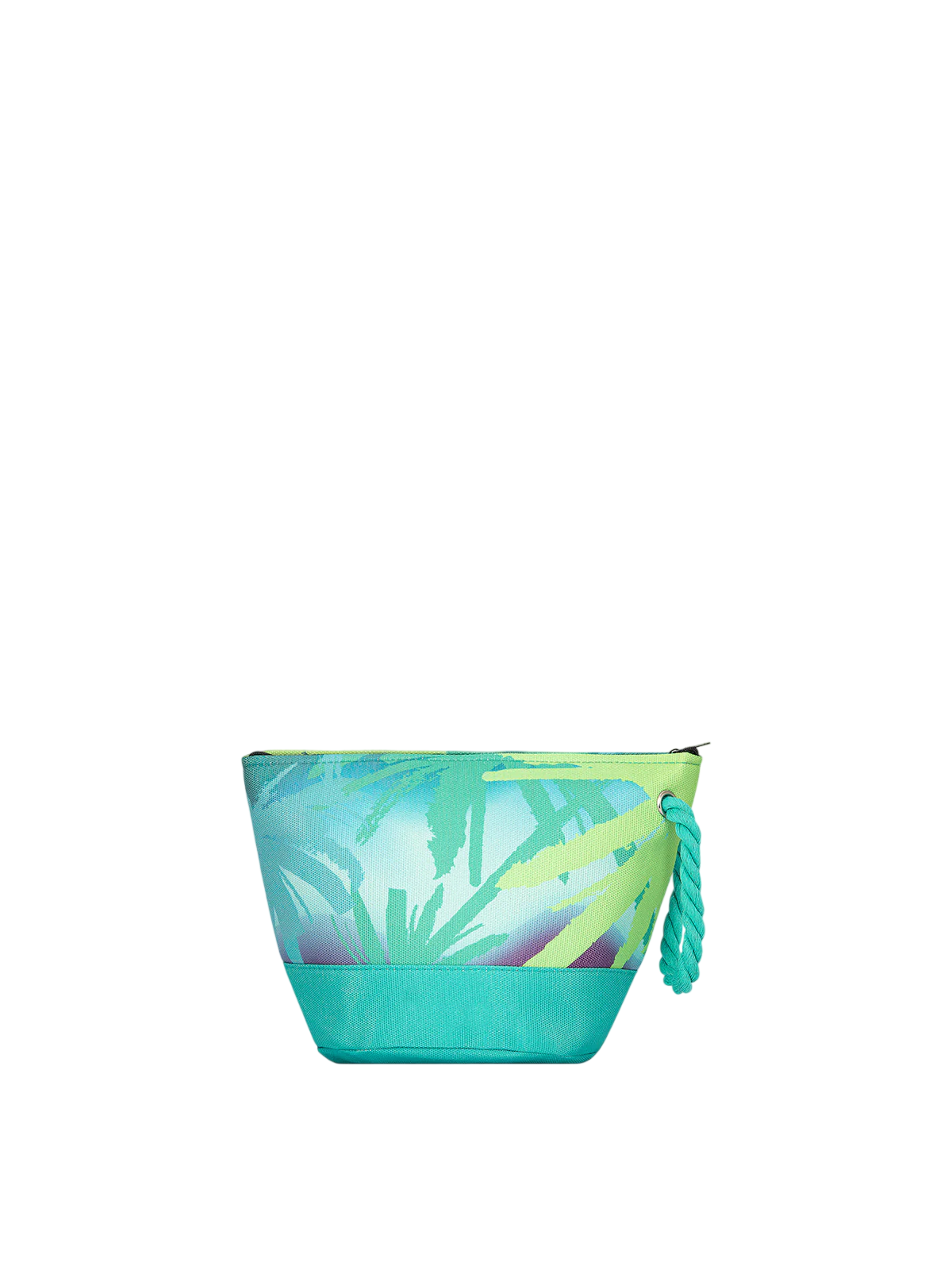 Me Fui pochette donna in fantasia tropicale verde MA26-SW0010 X44 ME FUI
