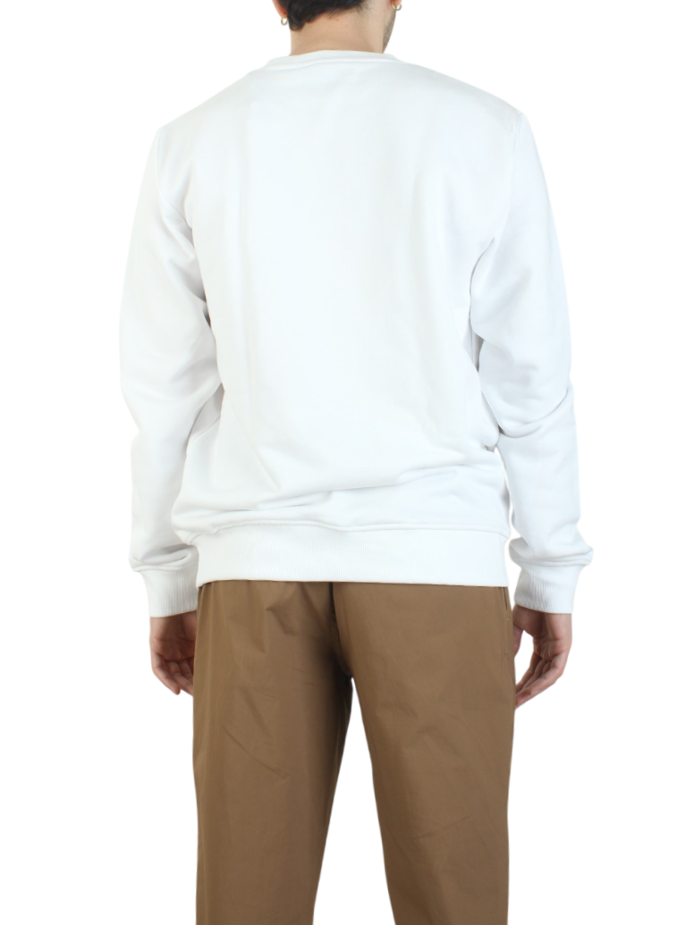 John Richmond felpa Chilis con logo bianco UMP25211FE WHITE John RICHMOND