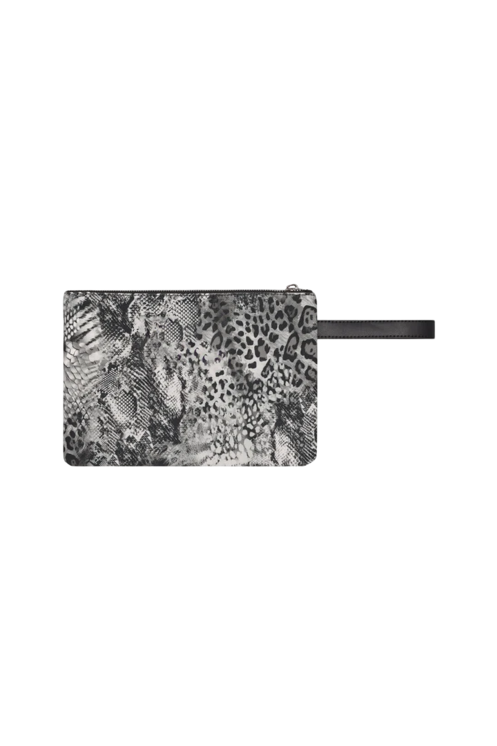 4giveness pochette donna in fantasia Animalier Resort grigio 126WACPO5946 200 4Giveness