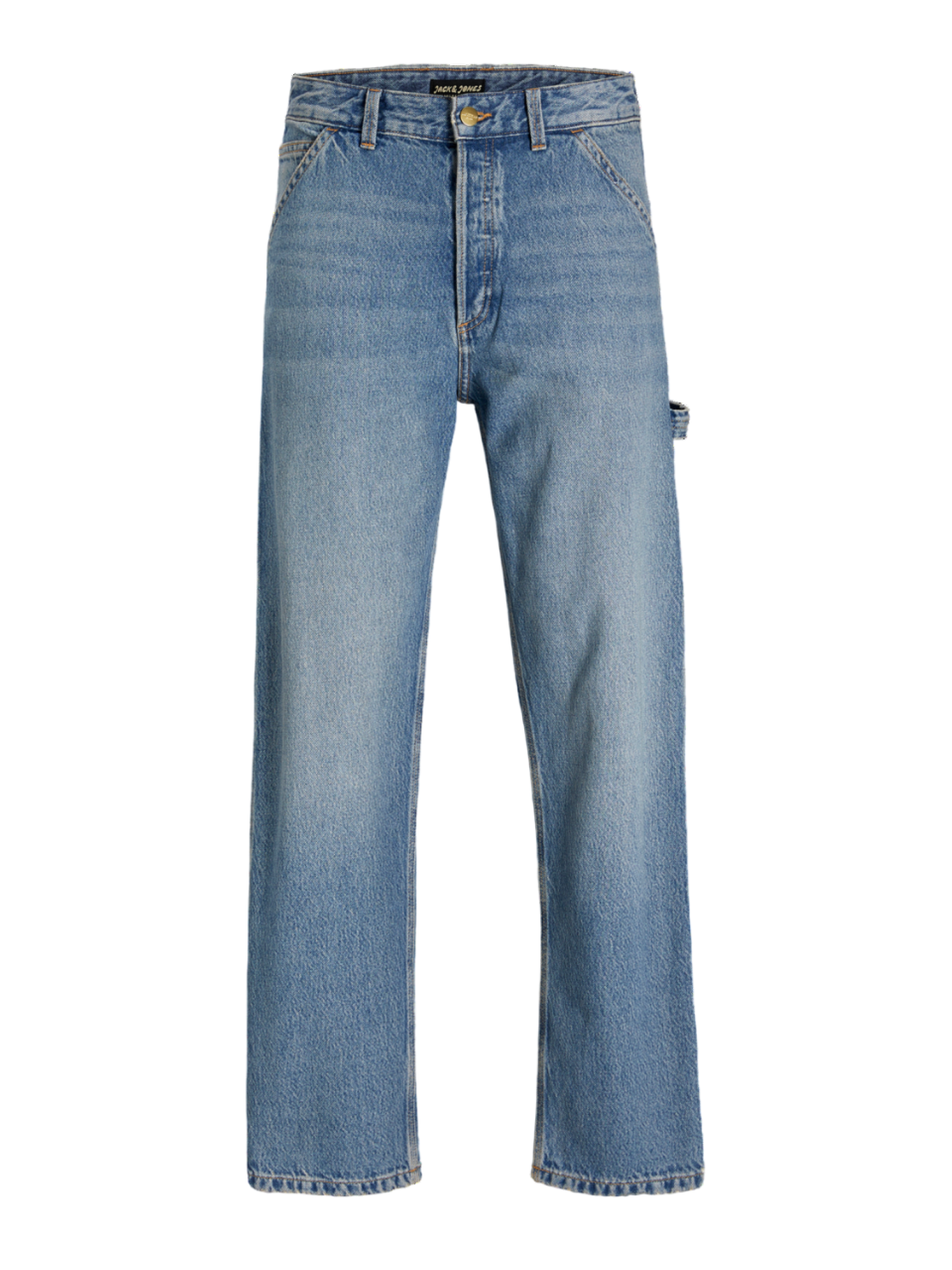 Jack&Jones jeans Ieddie vita alta lavaggio blu 12261926 SBD416 JACK&JONES
