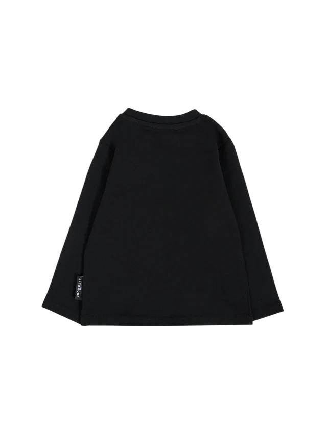 John Richmond T-shirt neonato manica lunga nero RIA25012TS BLACK John RICHMOND