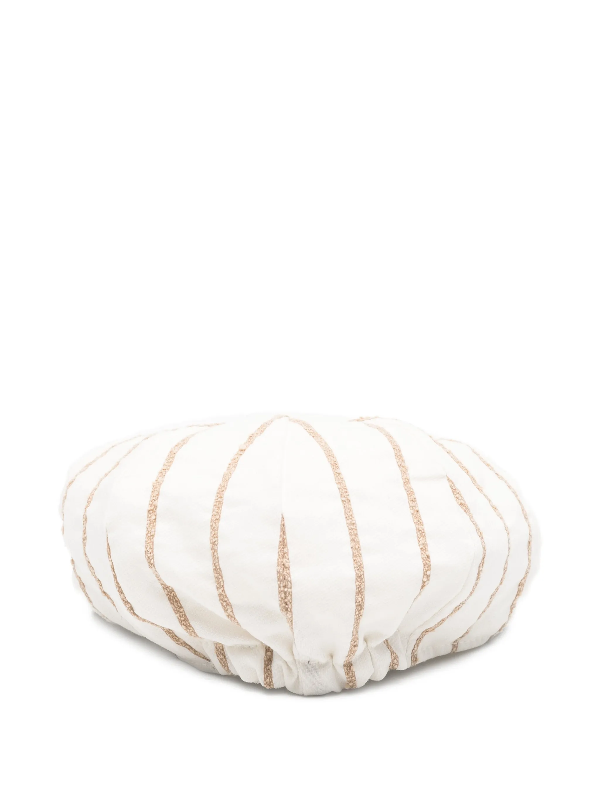 Colori Chiari cappello coppola in fantasia gessata bianco beige MN928412-4911 26 COLORICHIARI