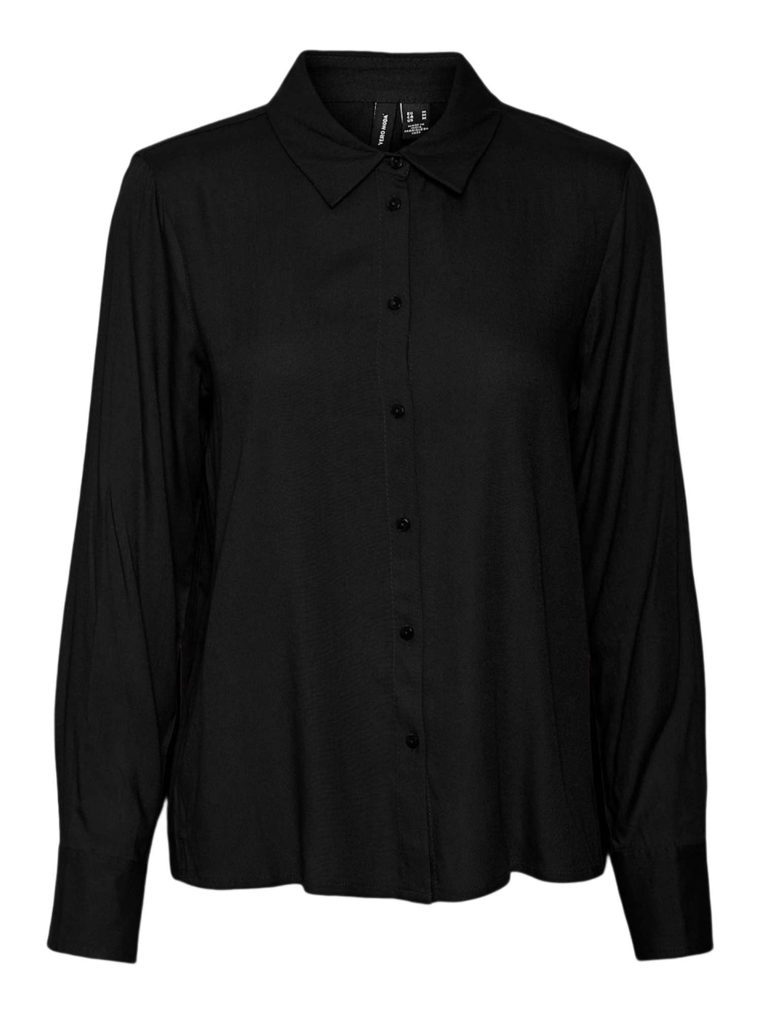 VERO MODA Camicia Donna NERO 10269526 BLACK VERO MODA