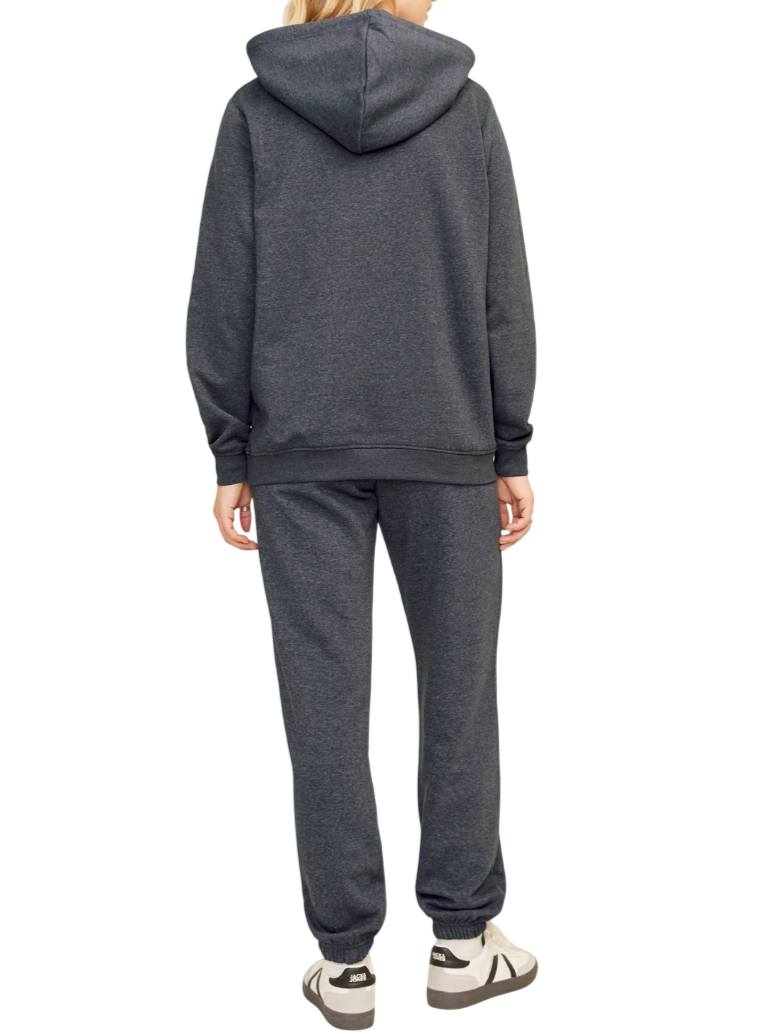 Jjxx felpa donna con cappuccio Jxabbie grigio 12223961 DARK GREY MELANGE JJXX