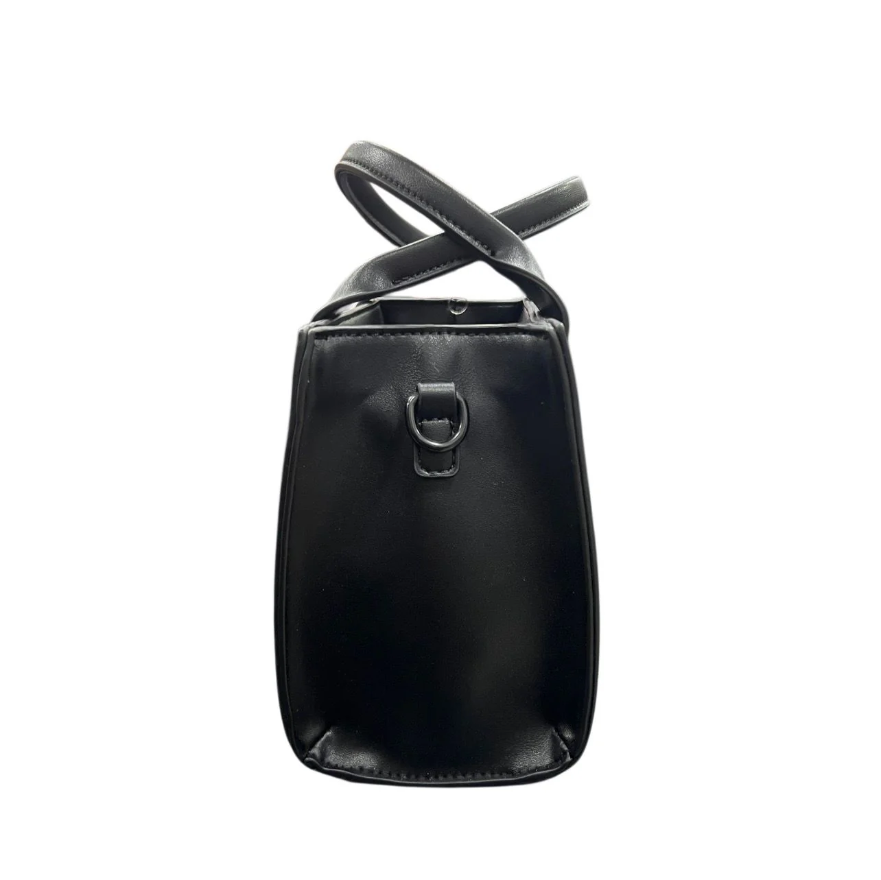 County of Milan borsa a mano donna con stampa iconica nero COMAS260450 BLACK-ORANGE WINGS COUNTY OF MILAN