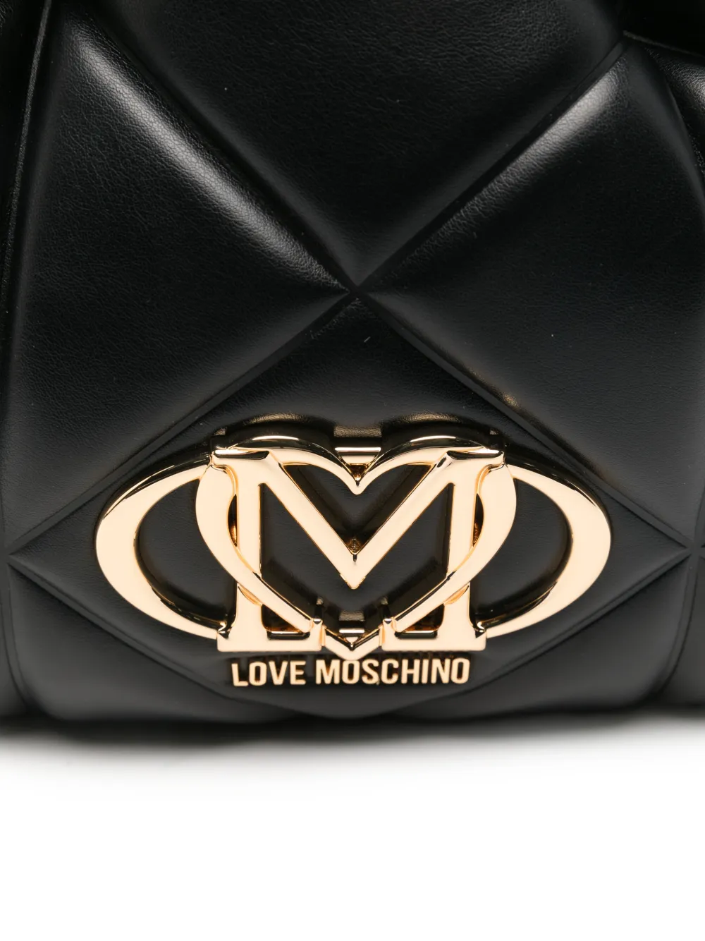 Love Moschino borsa a secchiello in ecopelle trapuntata nero JC4115PP1O-LC0 000 MOSCHINO LOVE