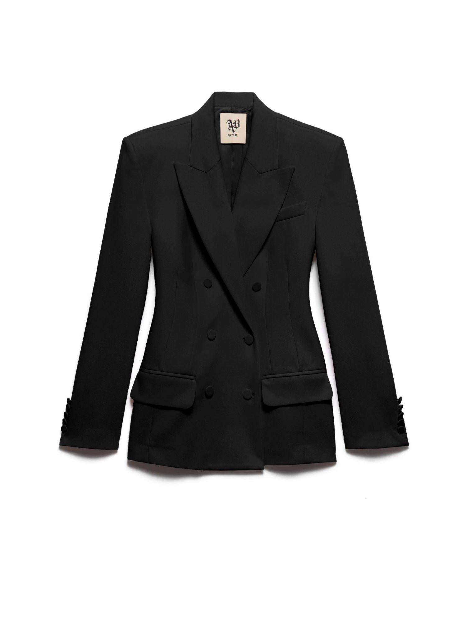 Aniye By giacca blazer doppiopetto Sienna nero 181381 00336 ANIYE BY