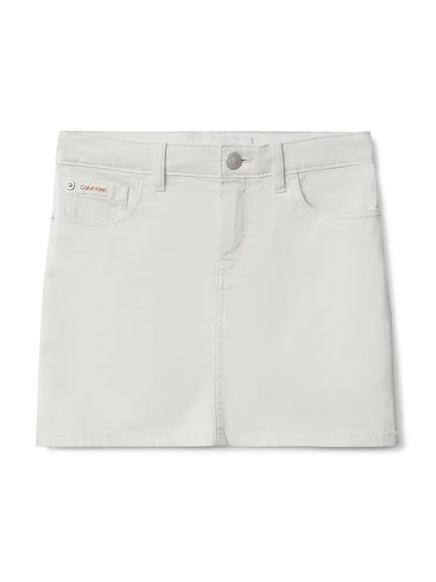 Calvin Klein Jeans gonna corta bambina panna IG0IG03030 PGB Calvin Klein Jeans