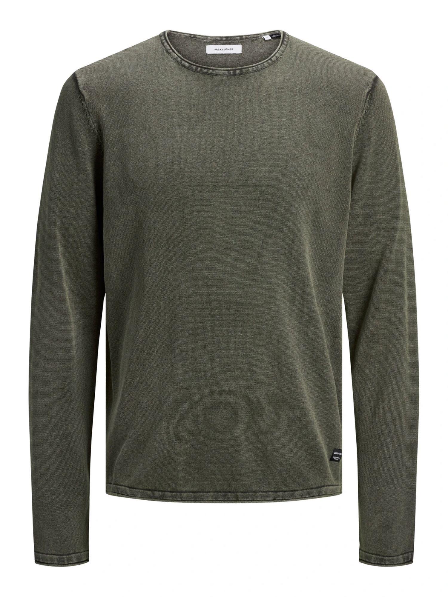 JACK&JONES Maglia Uomo verde 12174001 DUSTY OLIVE JACK&JONES