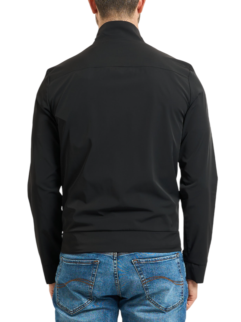 Yes Zee giubbino uomo in nylon nero J514-KQ00 0801 YES-ZEE