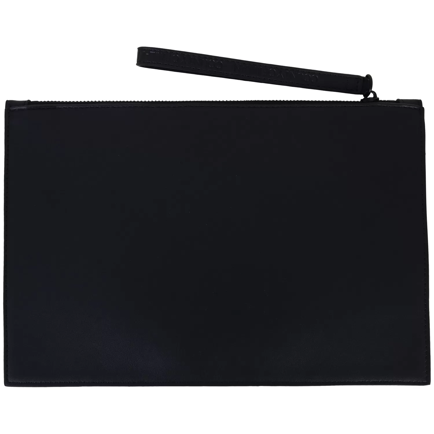 County of Milan pochette in ecopelle con logo nero COMAF250132 NERO-BIANCO COUNTY OF MILAN