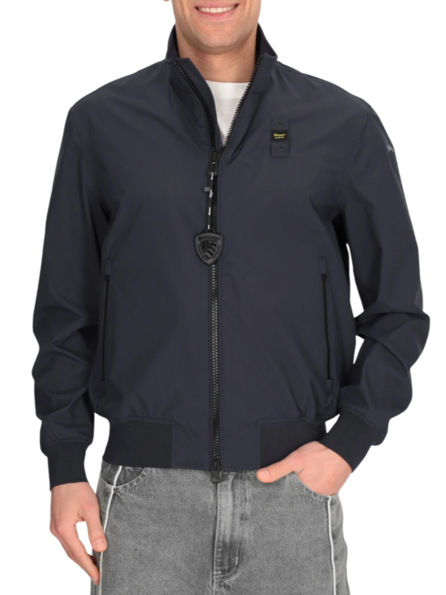 Blauer giubbino leggero Anson uomo blu 26SBLUC11231-006787 888 BLAUER