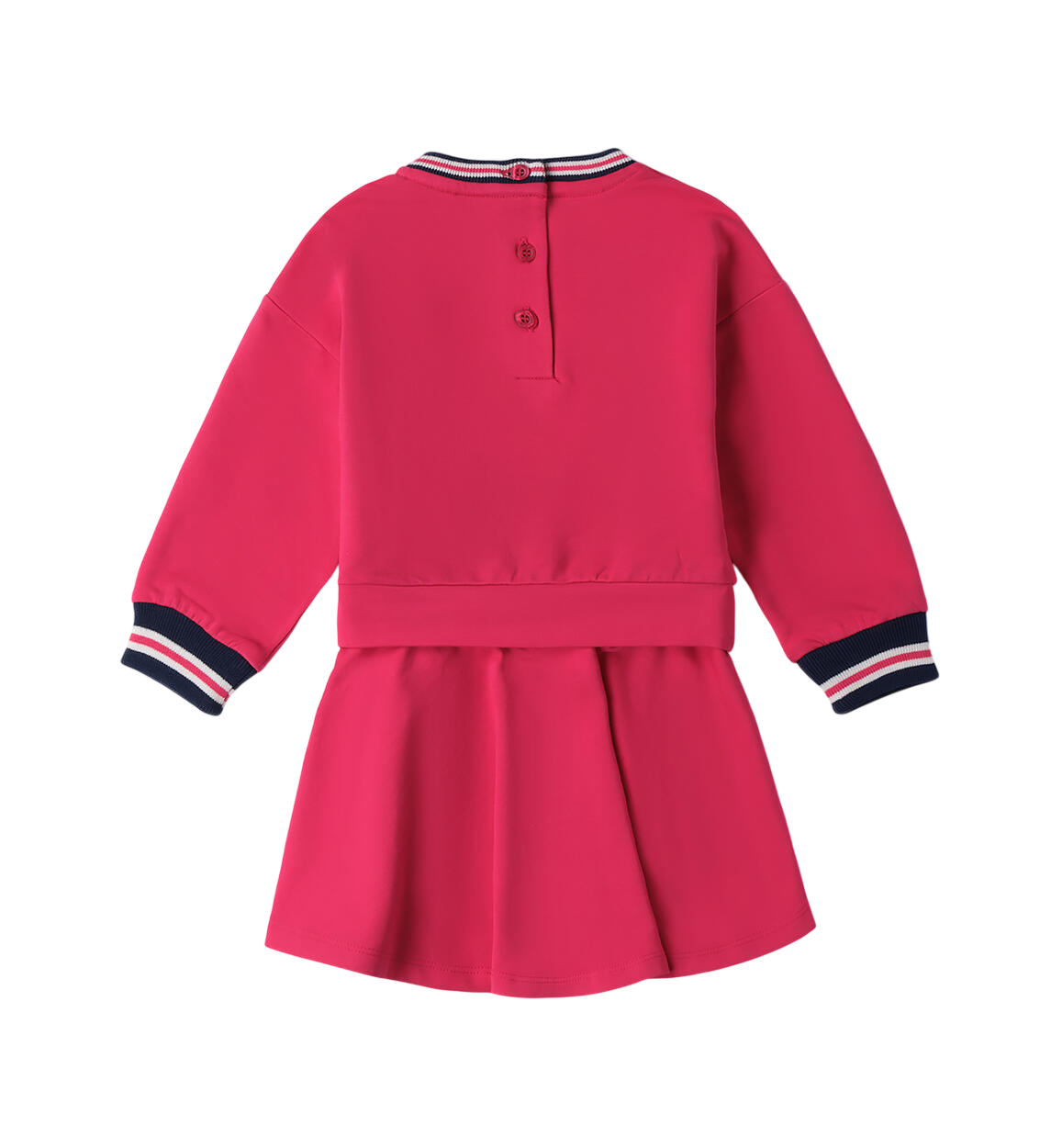 iDo completo bambina felpa e gonna fucsia 4F331 2365 iDO