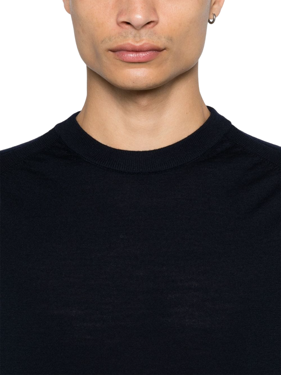 Manuel Ritz maglia girocollo in lana vergine nero 3732M505-243840 99 MANUEL RITZ