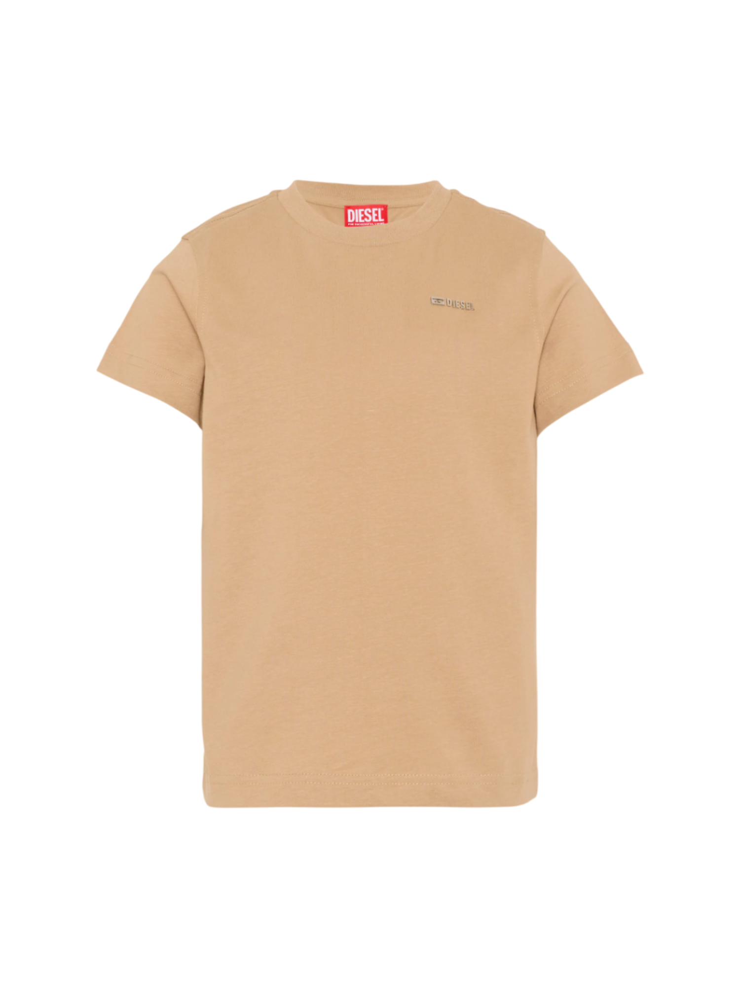 Diesel T-shirt unisex bambino manica corta beige J02771-0CATM K726 DIESEL