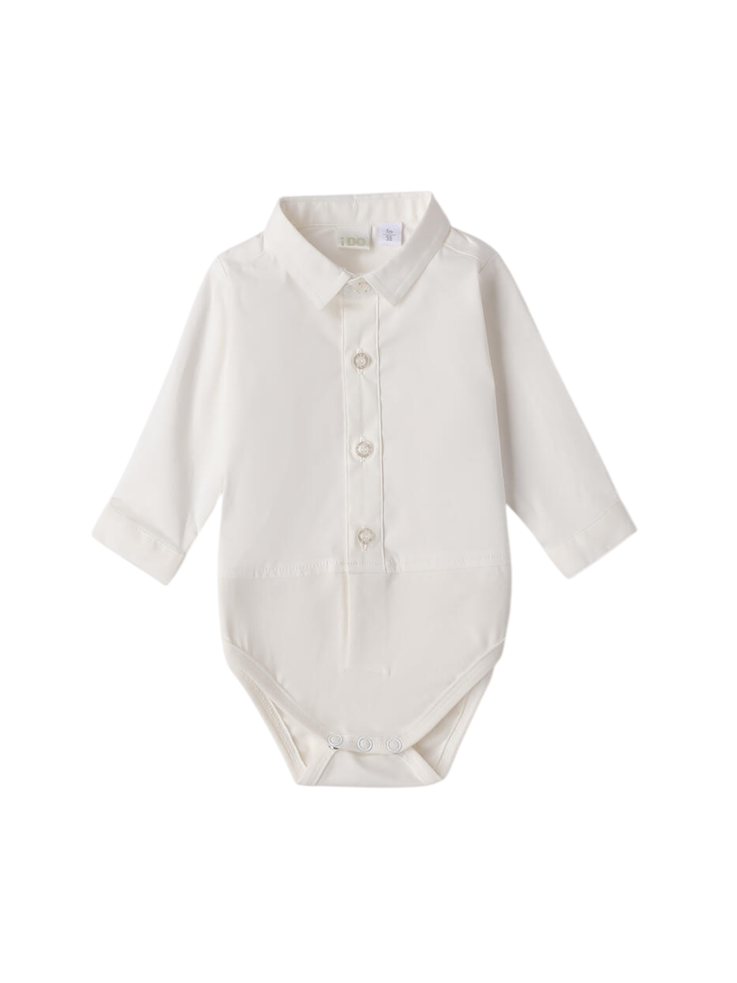 iDo camicia body manica lunga bianco 4F034 0112 iDO