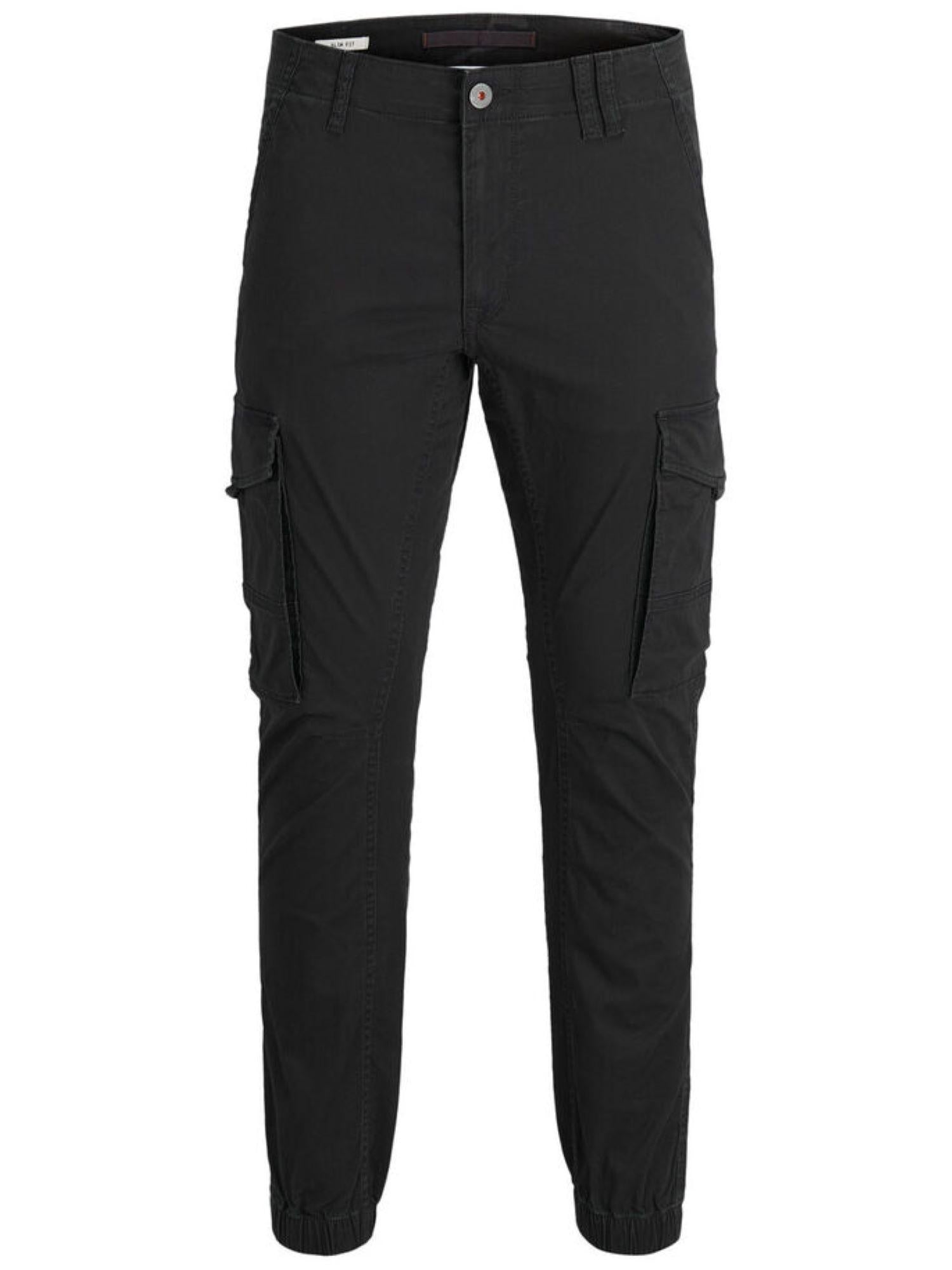 JACK&JONES Pantalone Uomo NERO 12139912 BLACK JACK&JONES