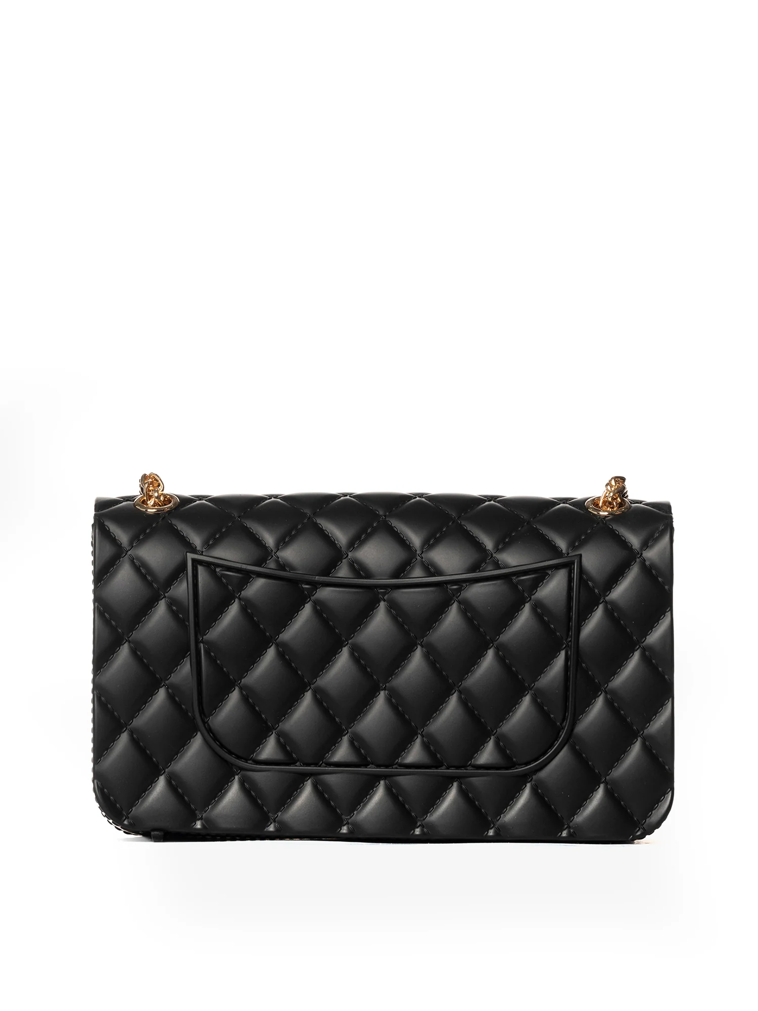 Marc Ellis borsa a spalla Flat Falcon M nero oro FLAT FALCON M BLACK-LIGHT GOLD MARC ELLIS