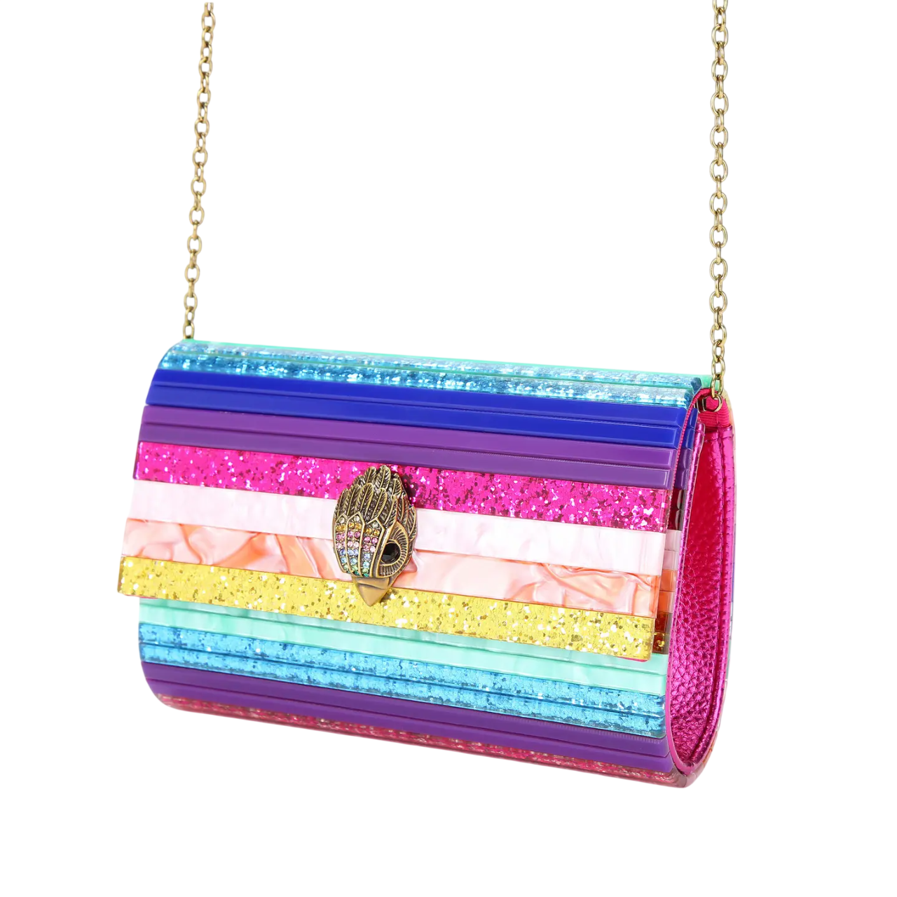Kurt Geiger clutch rigida Party Eagle multicolor 0512769999 MULT-OTHER KURT GEIGER