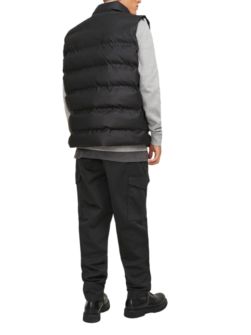 Pantaloni di tessuto Tapered Fit Bill Nero 12247358 BLACK PREMIUM BY JACK&JONES