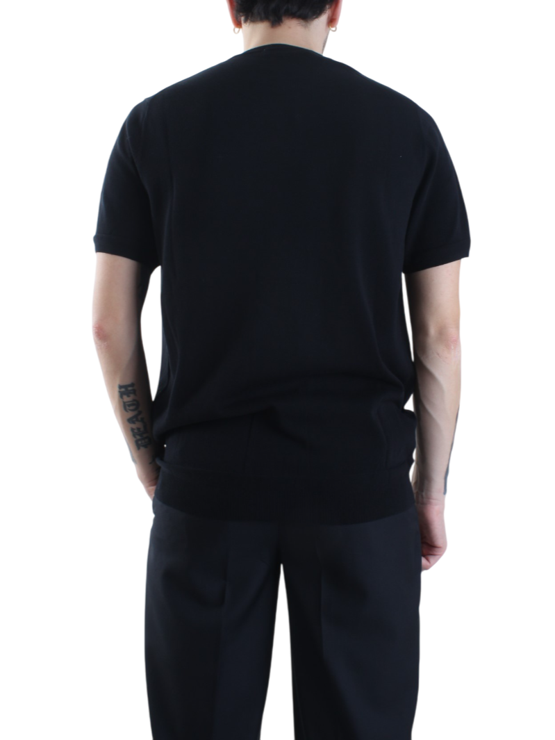Opificio 4.0 maglia manica corta basic nero 651001 NERO Opificio 4.0