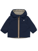 K-Way piumino neonato con cappuccio blu
