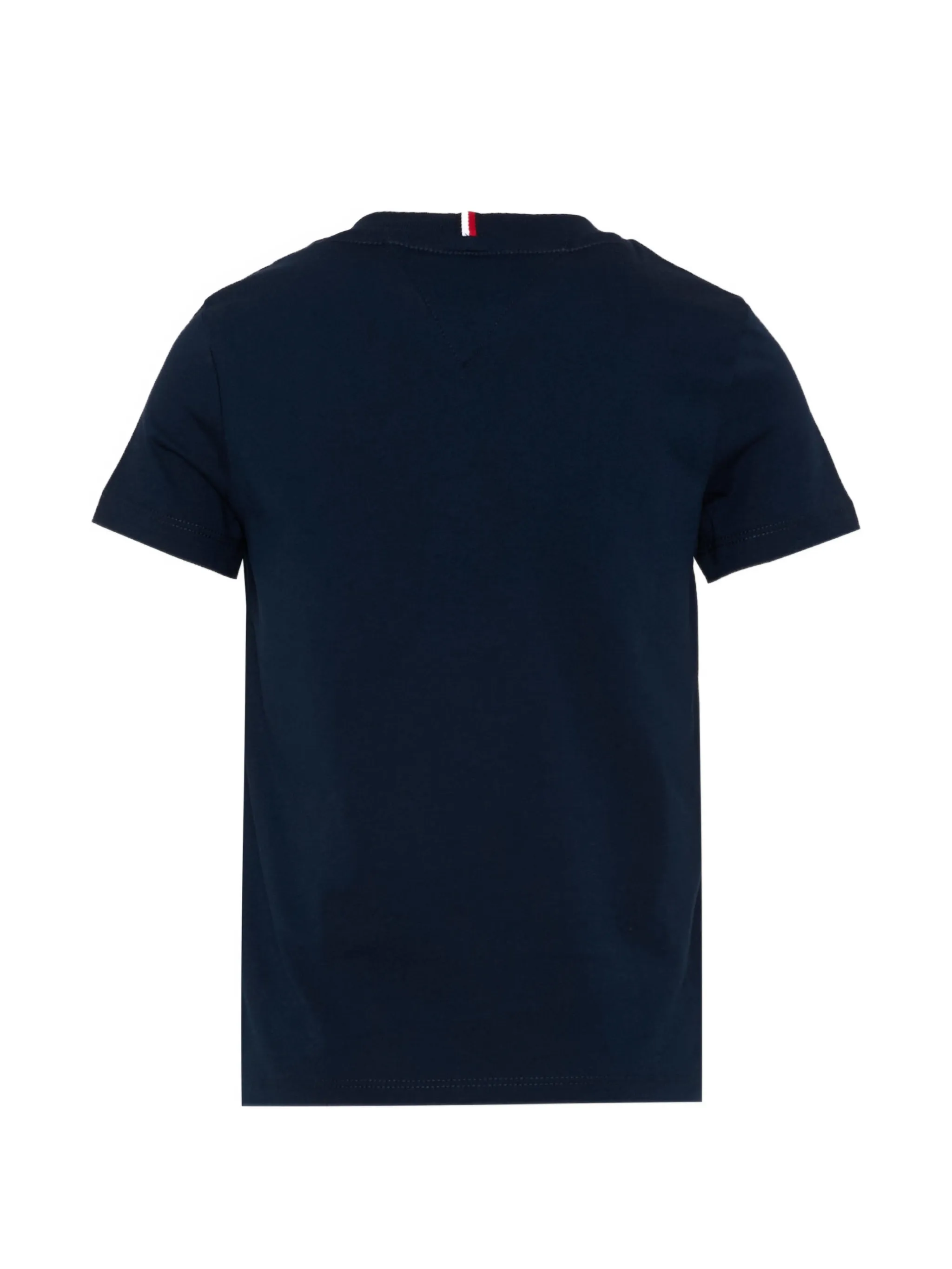 Tommy Hilfiger T-shirt bambino manica corta con logo blu KB0KB10263 C1G Tommy Hilfiger