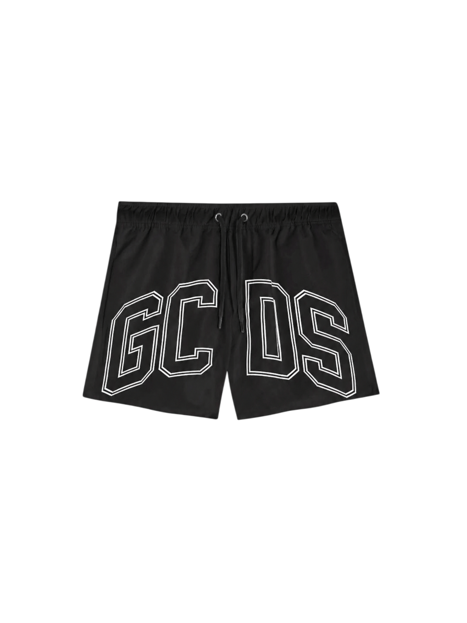 GCDS boxer bambino maxi logo nero C1BJQS525T016 BLACK-WHITE GCDS