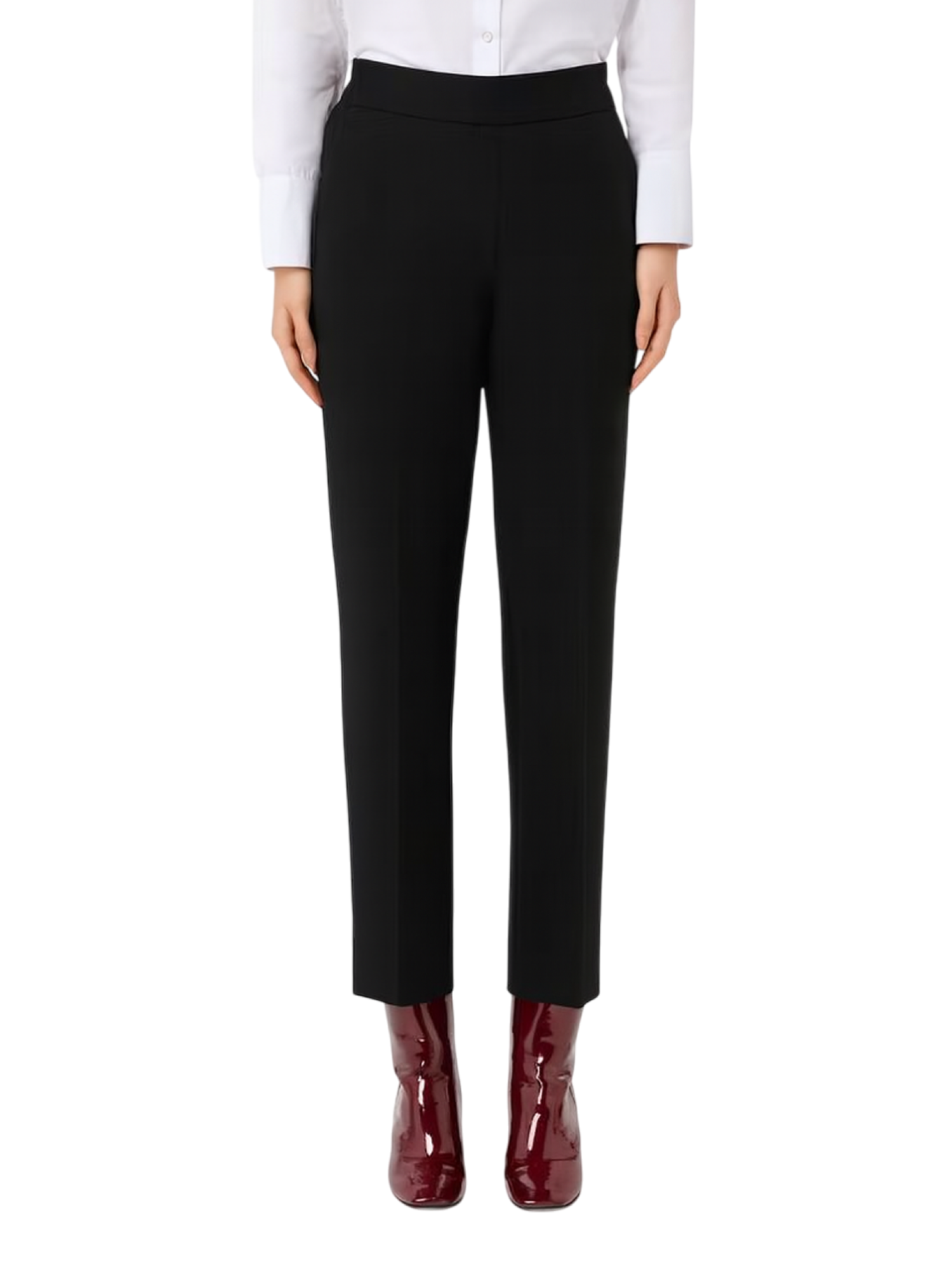 Sandro Ferrone pantaloni slim in tessuto tecnico nero S39YBFBACIOTEC NERO Sandro FERRONE